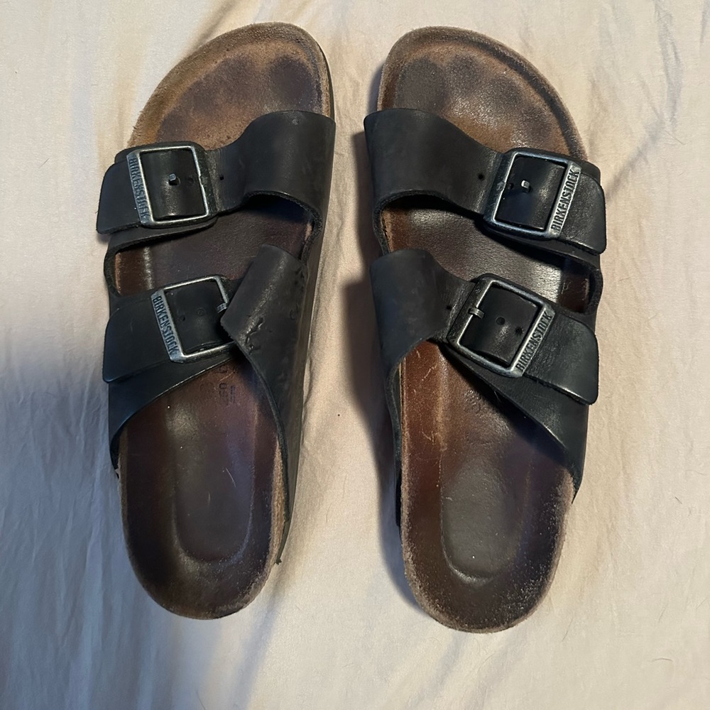 Black Birkenstocks